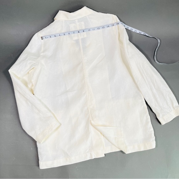 MADEWELL 100% linen blazer jacket - Picture 3 of 14